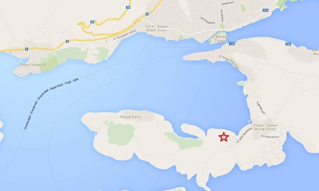 Apartman Tamara Trogir Zewnętrze zdjęcie
