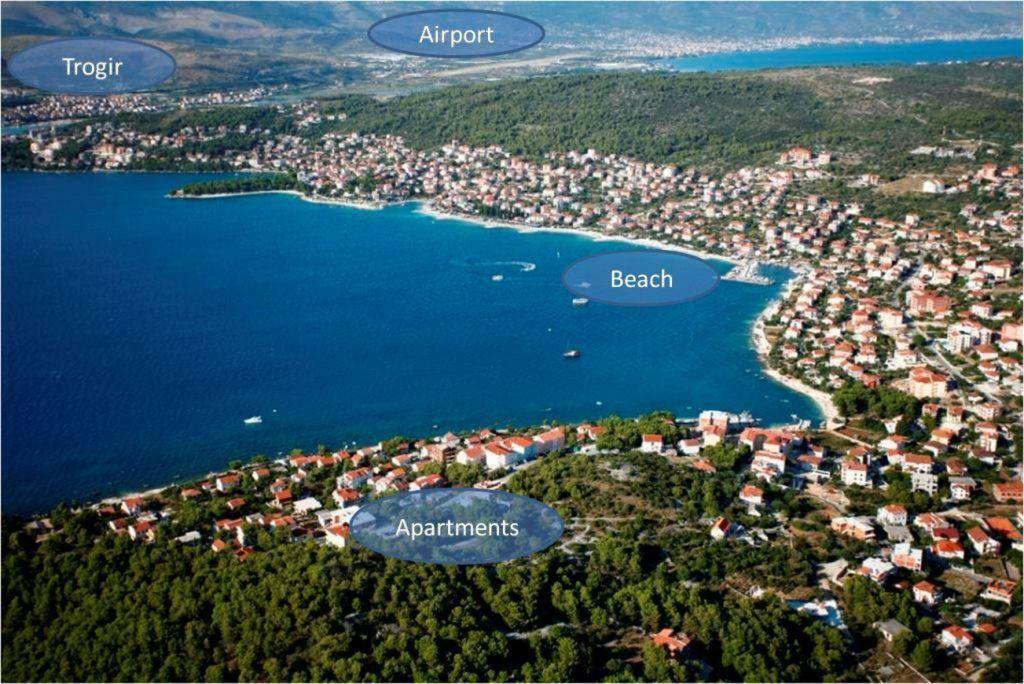Apartman Tamara Trogir Zewnętrze zdjęcie